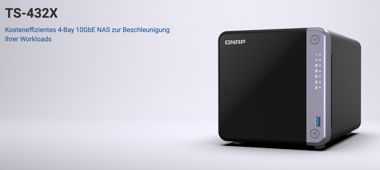 QNAP TS-432X und TS-632X  Bild © QNAP